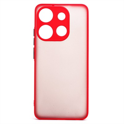 Чехол-накладка для Tecno Spark Go (красный) - PC041