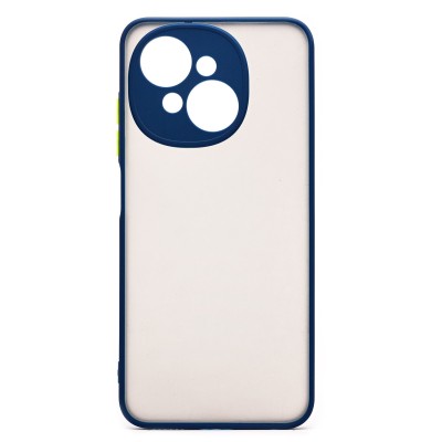 Чехол-накладка для Tecno Spark Go 1 (темно-синий) - PC041