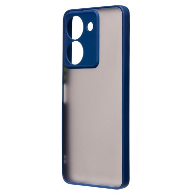 Чехол-накладка для Vivo Y36 5G Global (темно-синий) - PC041