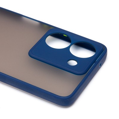 Чехол-накладка для Vivo Y36 5G Global (темно-синий) - PC041