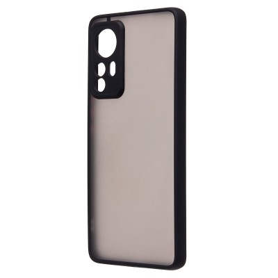 Чехол-накладка для Xiaomi 12S (черный/черный) - PC041