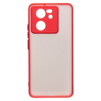 Чехол-накладка для Xiaomi 13T Pro (красный) - PC041