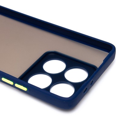 Чехол-накладка для Xiaomi 14T Pro (темно-синий) - PC041