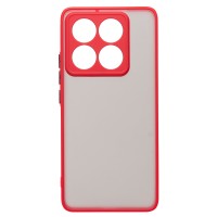 Чехол-накладка для Xiaomi 14T Pro (красный) - PC041