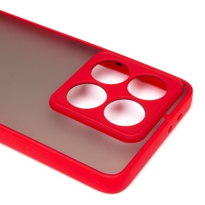 Чехол-накладка для Xiaomi 14T Pro (красный) - PC041