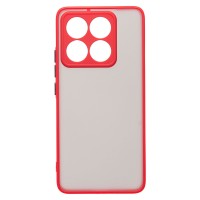 Чехол-накладка для Xiaomi 14T (красный) - PC041