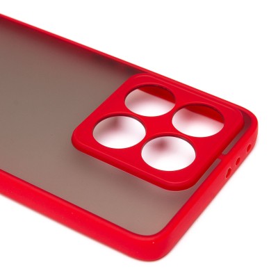 Чехол-накладка для Xiaomi 14T (красный) - PC041