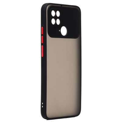 Чехол-накладка для Xiaomi Poco C40 (черный/черный) - PC041