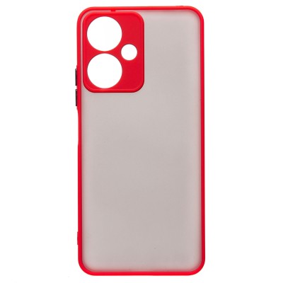 Чехол-накладка для Xiaomi Redmi 13C 5G (красный) - PC041