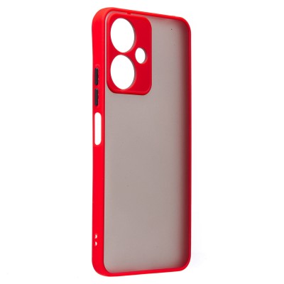 Чехол-накладка для Xiaomi Redmi 13C 5G (красный) - PC041