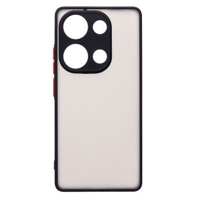 Чехол-накладка для Xiaomi Poco M6 Pro 4G (черный) - PC041