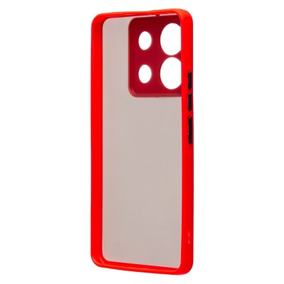 Чехол-накладка для Xiaomi Poco X6 5G (красный) - PC041