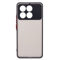 Чехол-накладка для Xiaomi Poco X6 Pro 5G (черный) - PC041