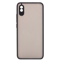 Чехол-накладка для #Xiaomi Redmi 9A/Xiaomi Redmi 9i (черный/черный) - PC041