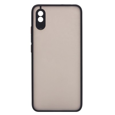 Чехол-накладка для #Xiaomi Redmi 9A/Xiaomi Redmi 9i (черный/черный) - PC041