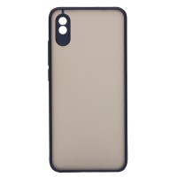 Чехол-накладка для Xiaomi Redmi 9i (темно-синий/черный) - PC041 Чехол-накладка для Xiaomi Redmi 9i (темно-синий/черный) - PC041
