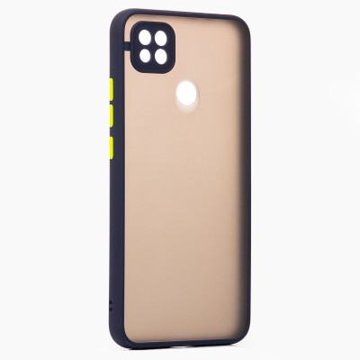 Чехол-накладка для Xiaomi Redmi 9C (темно-синий/черный) - PC041
