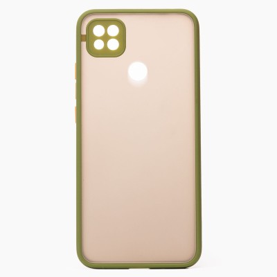 Чехол-накладка для Xiaomi Redmi 9C (зеленый/черный) - PC041