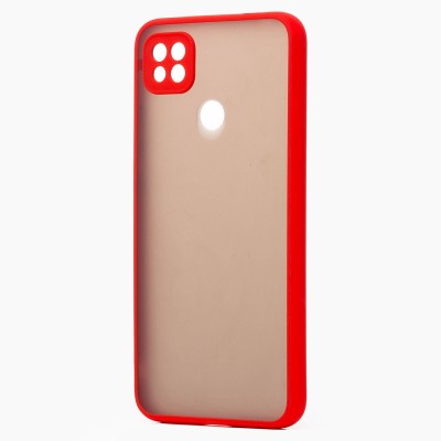 Чехол-накладка для Xiaomi Redmi 9C (красный/черный) - PC041