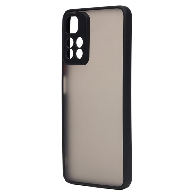 Чехол-накладка для Xiaomi Note 11 Pro+ CN (черный/черный) - PC041