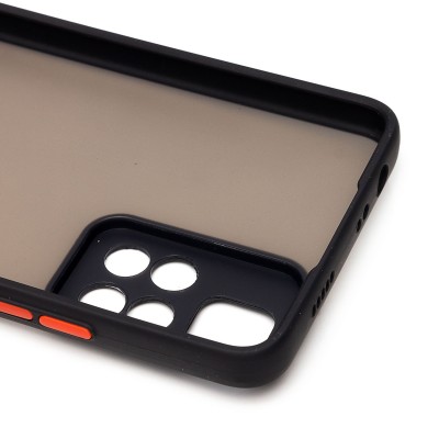 Чехол-накладка для Xiaomi Note 11 Pro+ CN (черный/черный) - PC041