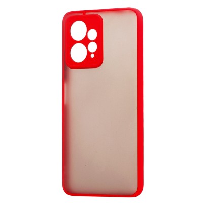 Чехол-накладка для Xiaomi Redmi Note 12 4G (красный) - PC041
