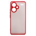 Чехол-накладка для Xiaomi Redmi Note 13 Pro 5G (красный) - PC041