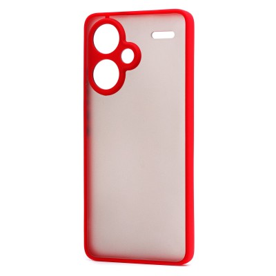 Чехол-накладка для Xiaomi Redmi Note 13 Pro 5G (красный) - PC041