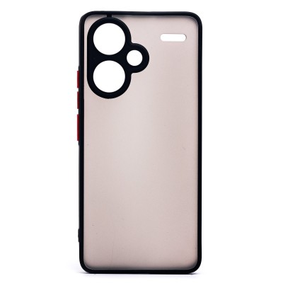 Чехол-накладка для Xiaomi Redmi Note 13 Pro+ (черный) - PC041