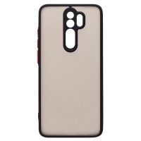 Чехол-накладка для Xiaomi Redmi Note 8 Pro (черный/черный) - PC041