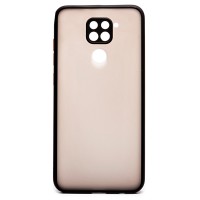 Чехол-накладка для Xiaomi Redmi Note 9 (черный/черный) - PC041