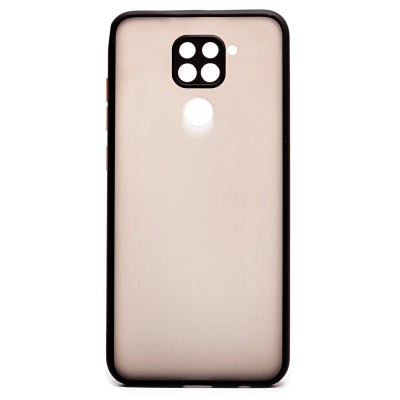 Чехол-накладка для Xiaomi Redmi Note 9 (черный/черный) - PC041