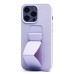 Чехол-накладка для Apple iPhone 13 Pro с подставкой и магнитом (светло-фиолетовый) - PC058