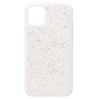 Чехол-накладка для Apple iPhone 11 россыпь кристаллов (белый) - PC071 POSH SHINE