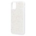 Чехол-накладка для Apple iPhone 11 россыпь кристаллов (белый) - PC071 POSH SHINE