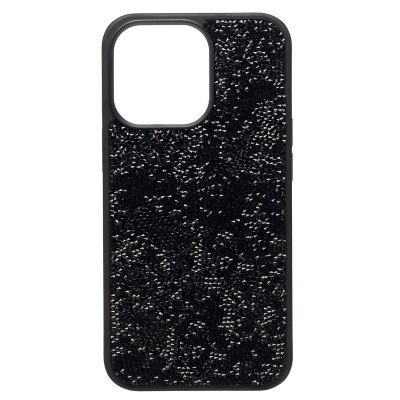 Чехол-накладка для Apple iPhone 13 Pro россыпь кристаллов (черный) - PC071 POSH SHINE Чехол-накладка для Apple iPhone 13 Pro россыпь кристаллов (черный) - PC071 POSH SHINE