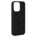 Чехол-накладка для Apple iPhone 13 Pro россыпь кристаллов (черный) - PC071 POSH SHINE
