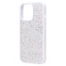 Чехол-накладка для Apple iPhone 13 Pro россыпь кристаллов (белый) - PC071 POSH SHINE