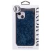 Чехол-накладка для Apple iPhone 13 россыпь кристаллов (ледяной синий) - PC071 POSH SHINE