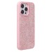Чехол-накладка для Apple iPhone 14 Pro Max россыпь кристаллов (розовый) - PC071 POSH SHINE
