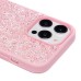 Чехол-накладка для Apple iPhone 14 Pro Max россыпь кристаллов (розовый) - PC071 POSH SHINE