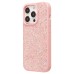 Чехол-накладка для Apple iPhone 14 Pro россыпь кристаллов (розовый) - PC071 POSH SHINE