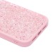 Чехол-накладка для Apple iPhone 15 Pro Max россыпь кристаллов (розовый) - PC071 POSH SHINE