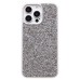 Чехол-накладка для Apple iPhone 15 Pro Max россыпь кристаллов (серебяный) - PC071 POSH SHINE