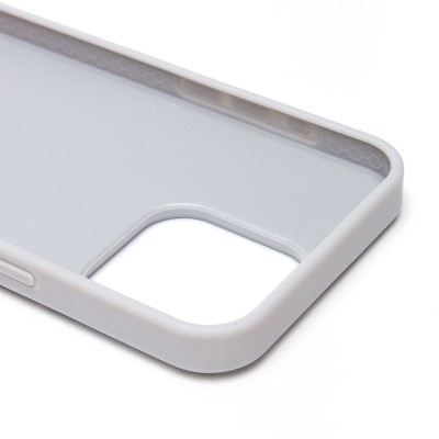 Чехол-накладка для Apple iPhone 15 Pro Max россыпь кристаллов (серебяный) - PC071 POSH SHINE