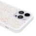 Чехол-накладка для Apple iPhone 15 Pro Max россыпь кристаллов (белый) - PC071 POSH SHINE