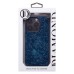 Чехол-накладка для Apple iPhone 15 Pro россыпь кристаллов (ледяной синий) - PC071 POSH SHINE