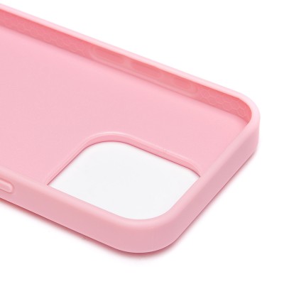 Чехол-накладка для Apple iPhone 15 Pro россыпь кристаллов (розовый) - PC071 POSH SHINE
