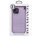 Чехол-накладка для Apple iPhone 15 россыпь кристаллов (ледяной фиолетовый) - PC071 POSH SHINE