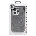 Чехол-накладка для Apple iPhone 16 Pro россыпь кристаллов (серебяный) - PC071 POSH SHINE